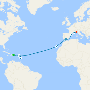 da Santo Domingo a Savona