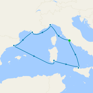 Mediterraneo da Civitavecchia